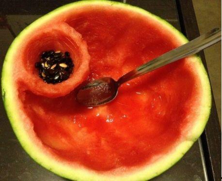 吃瓜的用勺,品味生活点滴